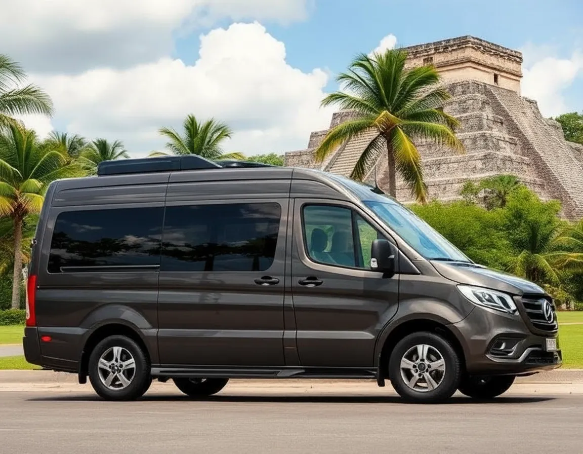 Private luxury Chichen Itza tour with personal archaeologist guide and VIP vehicle